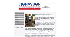 Desktop Screenshot of jonassoncorp.com